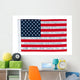 American Flag With The Pledge Of Allegiance Wall Mural