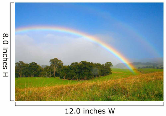 ranch rainbow Wall Mural