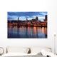 Downtown Portland Oregon at Twilight Wall Mural