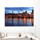 Downtown Portland Oregon at Twilight Wall Mural