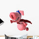 Super Pig Wall Decal