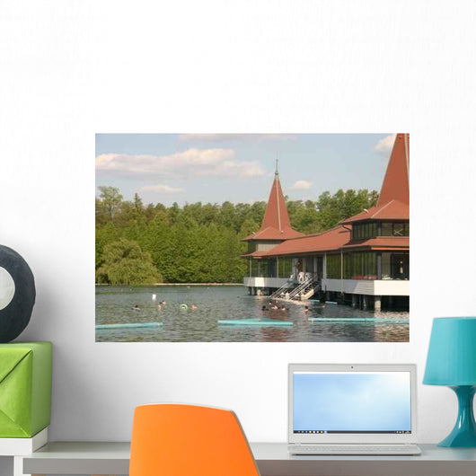 Heviz Thermal Spa Wall Decal Design 2