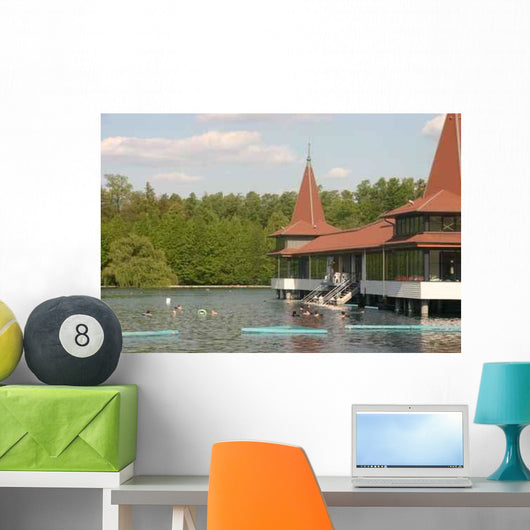Heviz Thermal Spa Wall Decal Design 2