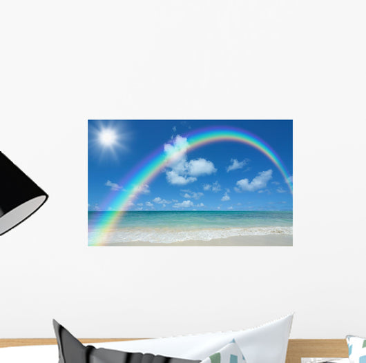 beach and sun Wall Mural