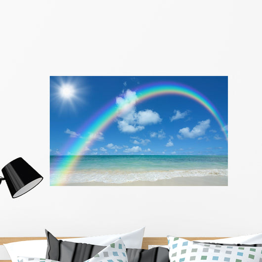 beach and sun Wall Mural