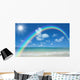 beach and sun Wall Mural