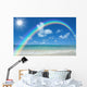 beach and sun Wall Mural