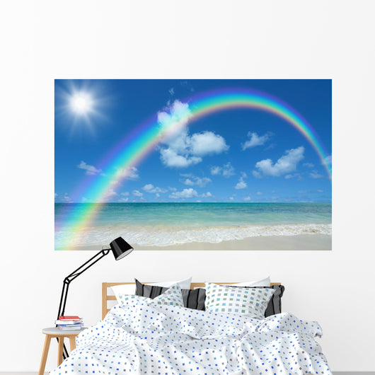 beach and sun Wall Mural