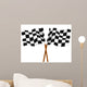 Finishing Checkered Flag Wall Decal