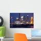 Night Shanghai Wall Decal Design 1