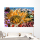 Underwater Landscape with Couple Wall Mural