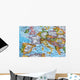 Map Wall Decal Design 2