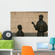 monument of sherlock holmes and dr.watson Wall Mural