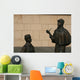 monument of sherlock holmes and dr.watson Wall Mural