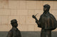monument of sherlock holmes and dr.watson Wall Mural