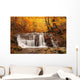 Beautiful Waterfall Forest Autumn