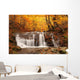 Beautiful Waterfall Forest Autumn