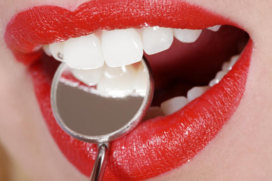 Mouth Mirror Shows Clean