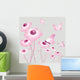 Abstract Pink Flower with