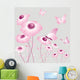 Abstract Pink Flower with