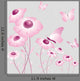 Abstract Pink Flower with