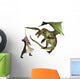 Saint George Battling Dragon Wall Decal