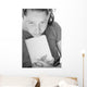 Girl with Bible Wall Mural