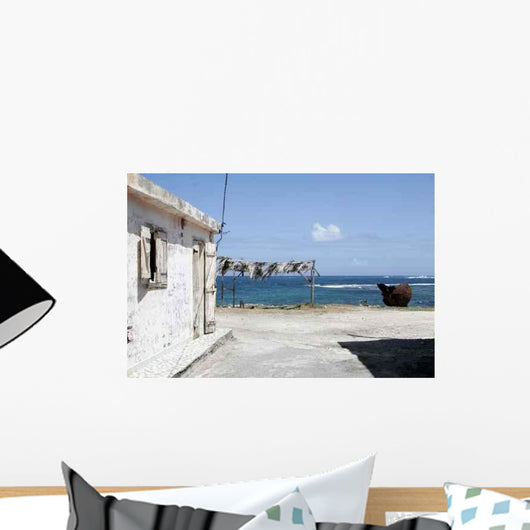 Village Antillais Wall Decal