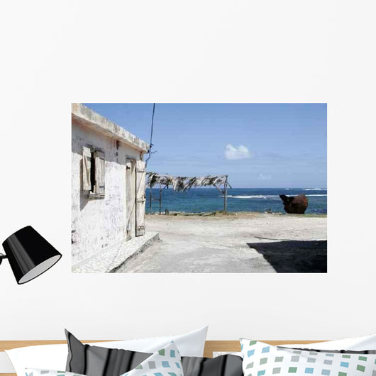 Village Antillais Wall Decal