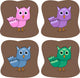 Owls Wall Mural