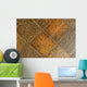 Nineteenth Century Embossed Tin Wall Mural