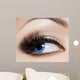 Close-up Beautiful Womanish Eye Wall Mural