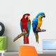 Ara Parrots Wall Decal