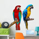 Ara Parrots Wall Decal