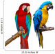 Ara Parrots Wall Decal