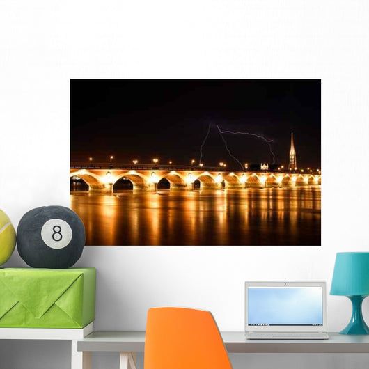 Stone Bridge Wall Decal