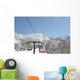 Ski Lift Wall Mural
