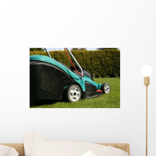Lawnmower Wall Decal