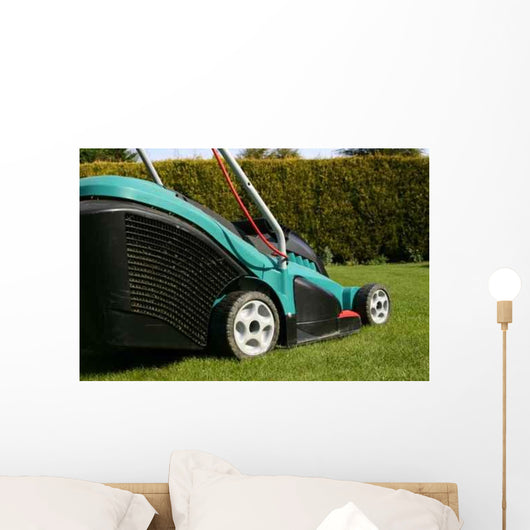 Lawnmower Wall Decal
