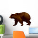 Brown Bear in Vector Wall Decal