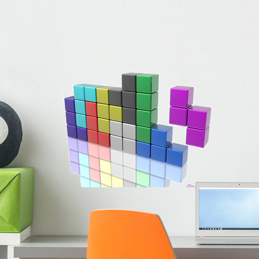 Tetris Game Wall Decal