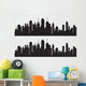 City skyline Wall Decal