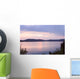 soleil sur le lac Wall Mural