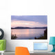 soleil sur le lac Wall Mural