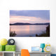 soleil sur le lac Wall Mural
