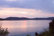 soleil sur le lac Wall Mural