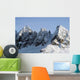 Snowy Mountains Afternoon Light Wall Decal