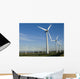 wind turbines Wall Mural