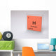 Hydrogen chemical element of the periodic table with symbol H Wall Decal