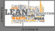 Word Cloud "Lean Manufacturing" Wall Decal
